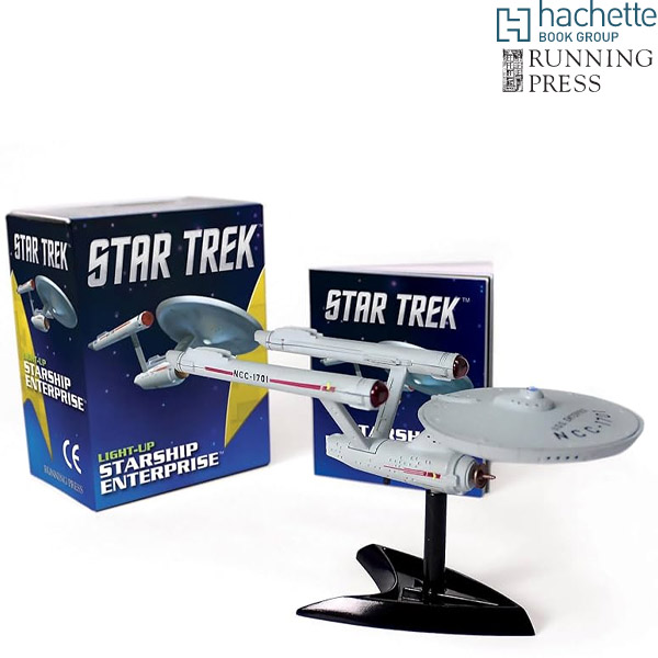 Running Press Star Trek Light Up Starship Enterprise